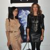 Sylvie Hoarau et Aurelie Saada à la soirée The Little Black Bottle à la Galerie Vanessa Quang à Paris, le 18 septembre 2013