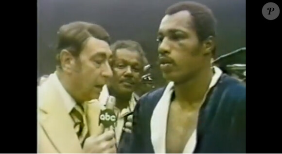 Ken Norton après sa victoire sur Mohamed Ali le 31 mars 1973 à San Diego