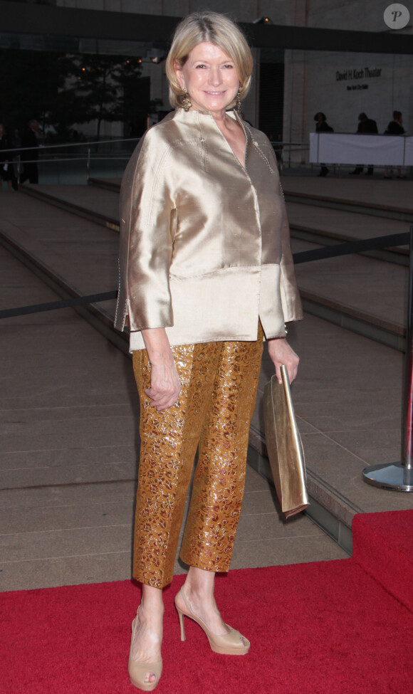 Martha Stewart lors de la soirée du New York City Ballet's Fall Gala au David H. Koch Theater de New York le 19 septembre 2013.