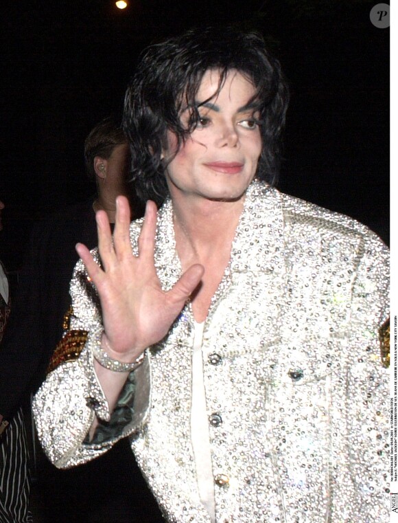 Michael Jackson à New York, le 9 septembre 2001.