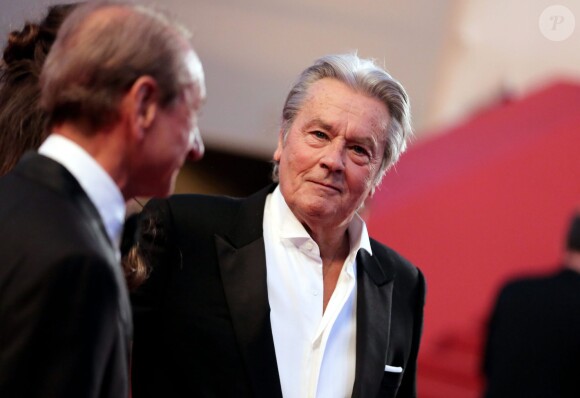Alain Delon lors du 66e festival du film de Cannes. Le 25 mai 2013.