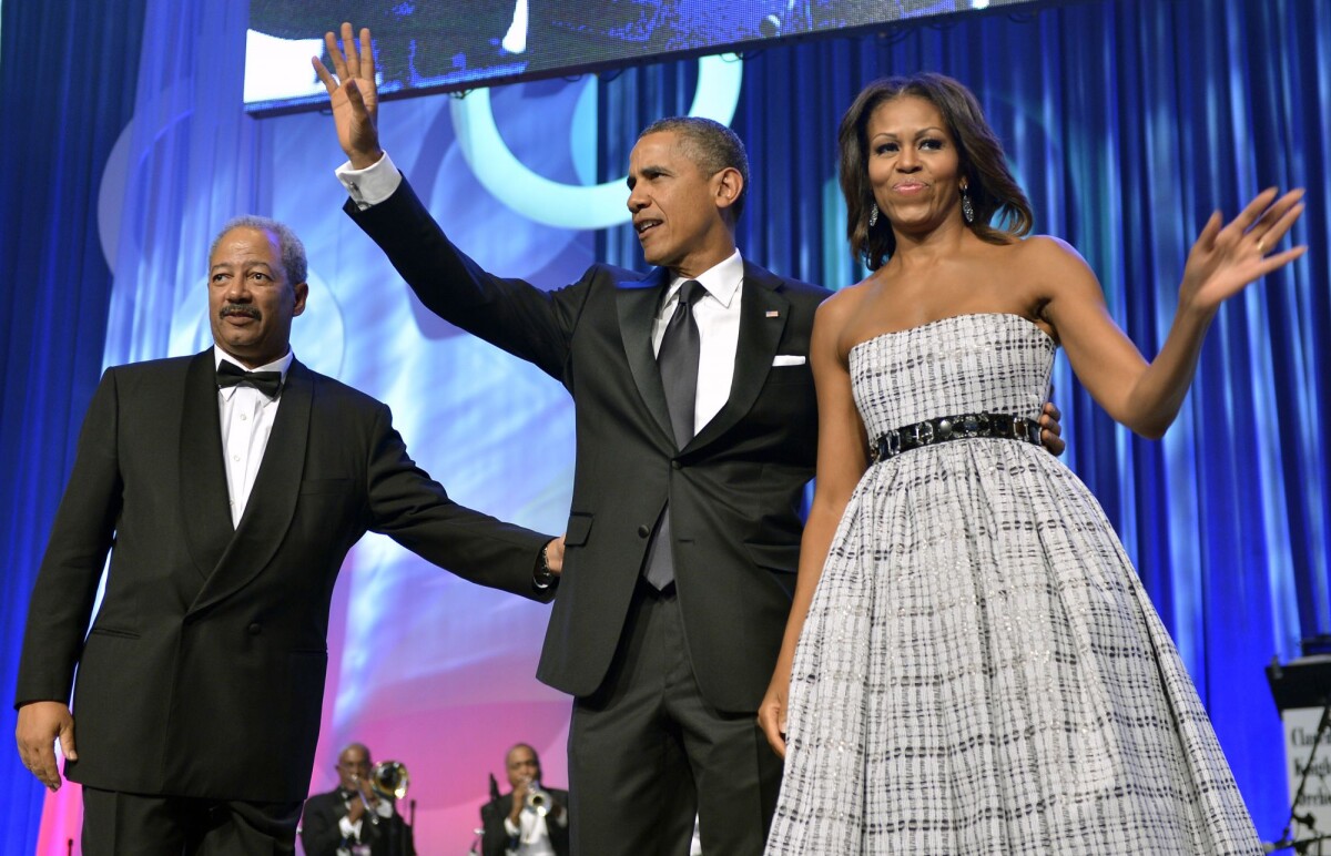 Photo : Barack et Michelle Obama, duo amoureux lors du dîner de la ...