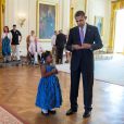 Barack Obama écrit un mot d'excuse à la petite Alanah Poullard pour avoir rater l'école le jeudi 19 septembre 2013 alors qu'elle assistait à une cérémonie donnée en l'honneur des soldats blessés à la Maison Blanche