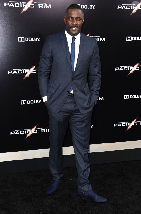 Idris Elba lors de l'avant-première du film Pacific Rim à Los Angeles le 9 juillet 2013