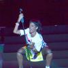 Rihanna lors du concert donné à l'occasion du Grand Prix de Singapour sur la scène de Padang le 22 septembre 2013