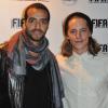 Tarek Boudali (La Bande à Fifi) et Pierre Sarkozy lors de la soirée de lancement de FIFA 14 à la Gaîté lyrique à Paris le 23 septembre 2013.