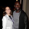Omar Sy et son épouse Hélène lors de la soirée de lancement de FIFA 14 à la Gaîté lyrique à Paris le 23 septembre 2013. Au préalable, la vente de packs collector avait permis de lever 12 000 euros pour leur association Cé Ke Du Bonheur.