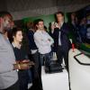Omar Sy à la soirée de lancement de FIFA 14 à la Gaîté lyrique à Paris le 23 septembre 2013.