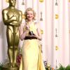 Cate Blanchett lors de la cérémonie des Oscars le 27 février 2005. Elle a reçu le prix de la meilleure actrice dans un second rôle pour Aviator
