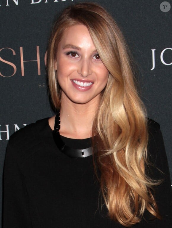 Whitney Port lors de la soirée de lancement de la marque SHOW à New York le 23 septembre 2013.