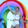 Miley Cyrus au Festival "iHeartRadio Music" à Las Vegas, le 22 septembre 2013.