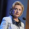 Hillary Clinton lors du Clinton Global Initiative Meeting à New York le 25 septembre 2013.