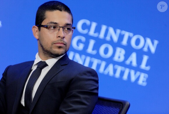 Wilmer Valderrama lors du Clinton Global Initiative Meeting à New York le 25 septembre 2013.
