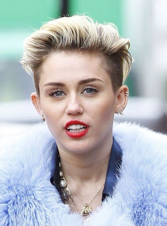 Exclusif - Miley Cyrus à Londres, le 11 septembre 2013.