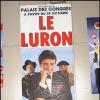 L'affiche du dernier spectacle de Thierry Le Luron au Palais des Congrès en 1986.