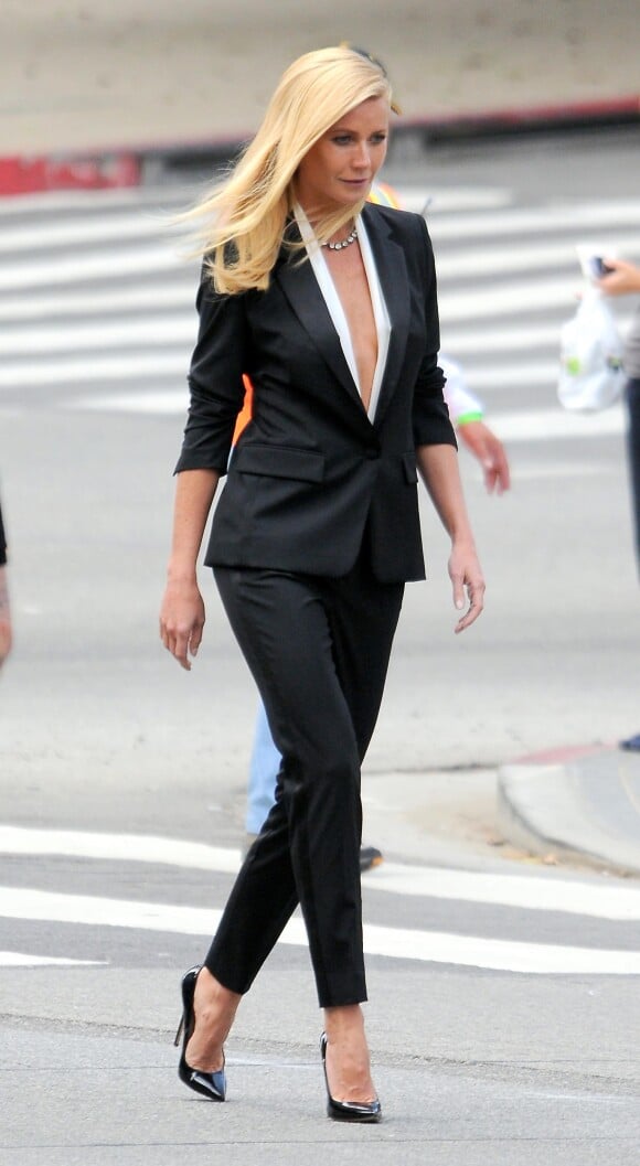 La tailleur, atout chic et glamour de Gwyneth Paltrow
