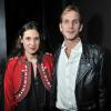 Andrea Casiraghi et sa femme Tatiana Santo Domingo lors du diner chez Castel après l'inauguration du nouveau flagship Moncler, rue du Faubourg Saint-Honoré à Paris, le 26 septembre 2013.