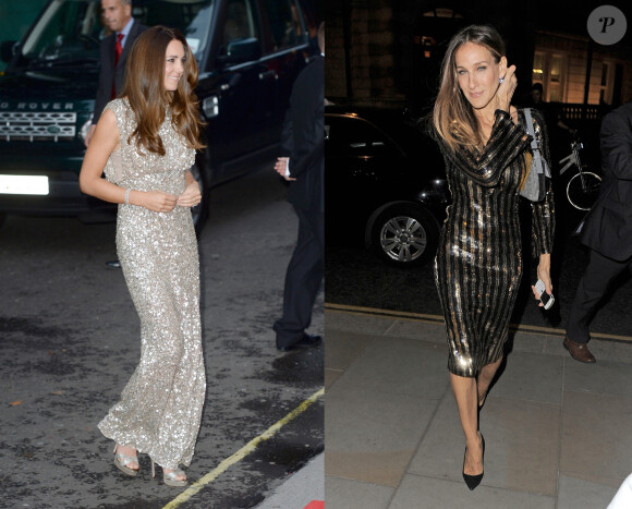 Kate Middleton vs Sarah Jessica Parker : qui porte le mieux la robe à paillettes ?