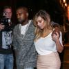 Kim Kardashian and Kanye West are seen leaving the Costes Hotel in Paris, France on September 30, 2013. Photo by ABACAPRESS.COM01/10/2013 - Paris