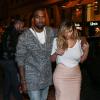 Kanye West et Kim Kardashian quittent l'hôtel Costes à Paris, le 30 septembre 2013.