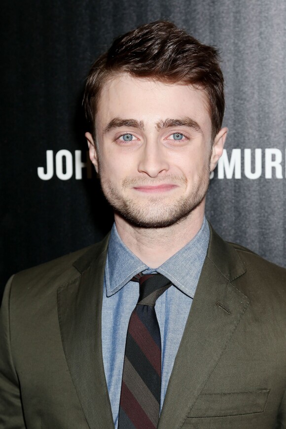 Daniel Radcliffe lors de la projection du film Kill Your Darlings au Paris Theater, New York, le 30 septembre 2013.