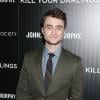 Daniel Radcliffe lors de la projection du film Kill Your Darlings au Paris Theater, New York, le 30 septembre 2013.