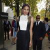 La chanteuse Ciara au défilé de mode "Valentino", collection prêt-à-porter printemps-été 2014, au Jardin des Tuileries à Paris. Le 1er octobre 2013.