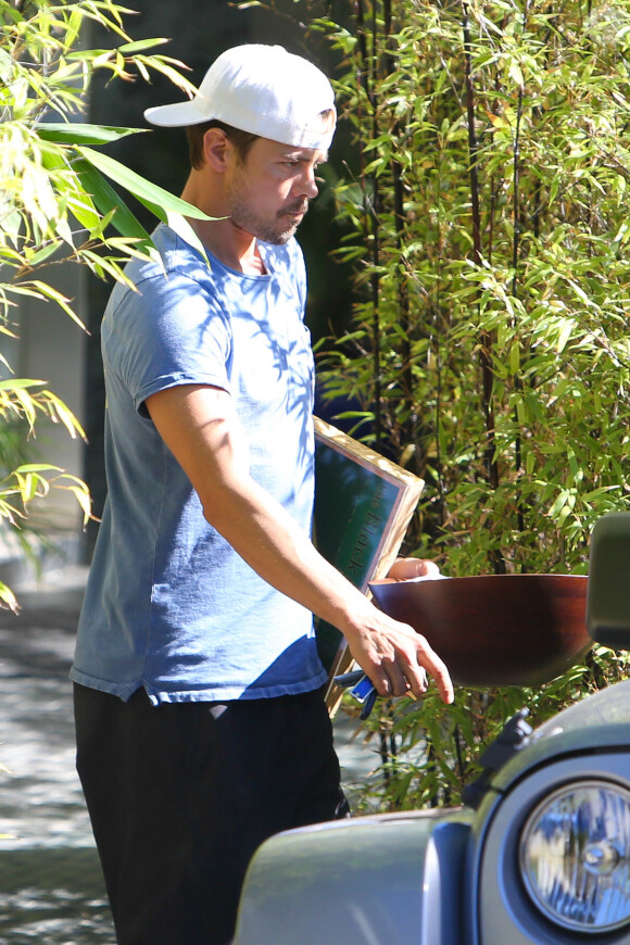 Josh Duhamel à Los Angeles, le 30 septembre 2013.