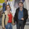 Jean-Pierre Darroussin et sa femme Anna Novion lors de l'avant-première du film "La Vie domestique" au Mk2 Quai de Loire à Paris le 1er octobre 2013