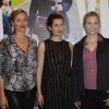 Julie Ferrier, Emmanuelle Devos et Natacha Régnier lors de l'avant-première du film "La Vie domestique" au Mk2 Quai de Loire à Paris le 1er octobre 2013