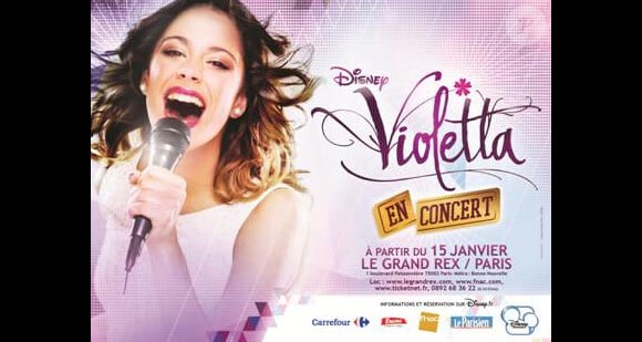 Martina Stoessel alias Violetta bientôt en concert à Paris au Rex