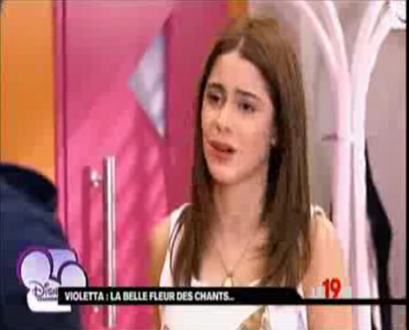 Martina Stoessel alias Violetta dans la série à succès de Disney Channel