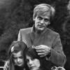 Klaus Kinski, avec sa femme Ruth et sa fille Nastassja, à Rome dans les années 1960