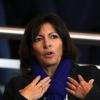 Anne Hidalgo au Parc des Princes à Paris lors du match PSG-Benfica (3-0) le 2 octobre 2013.