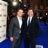 Michael Fassbender et Javier Bardem lors de l'avant-première du film Cartel (The Counselor) à Londres le 3 octobre 2013