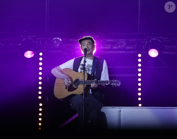 Hervé Cristiani lors du concert "Stars 80" à Lille le 29 juin 2013.
