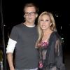 Adrienne Maloof et Sean Stewart, fils de Rod, à la pyjama party de Perez Hilton le 23 mars 2013