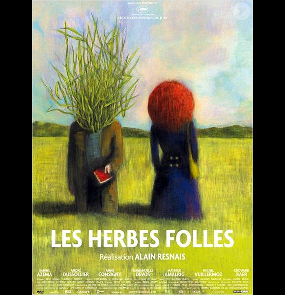 Affiche du film Les Herbes folles, inspiré du livre de Christian Gailly, L'Incident