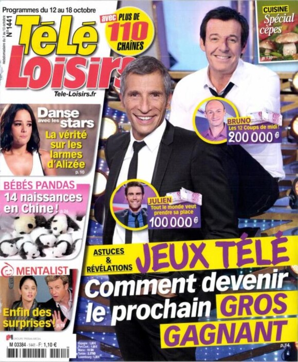 Magazine Télé Loisirs du 12 octobre 2013.