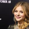 Chloë Grace Moretz à l'avant-première mondiale du film Carrie au ArcLight Theatre de Los Angeles, le 7 octobre 2013.