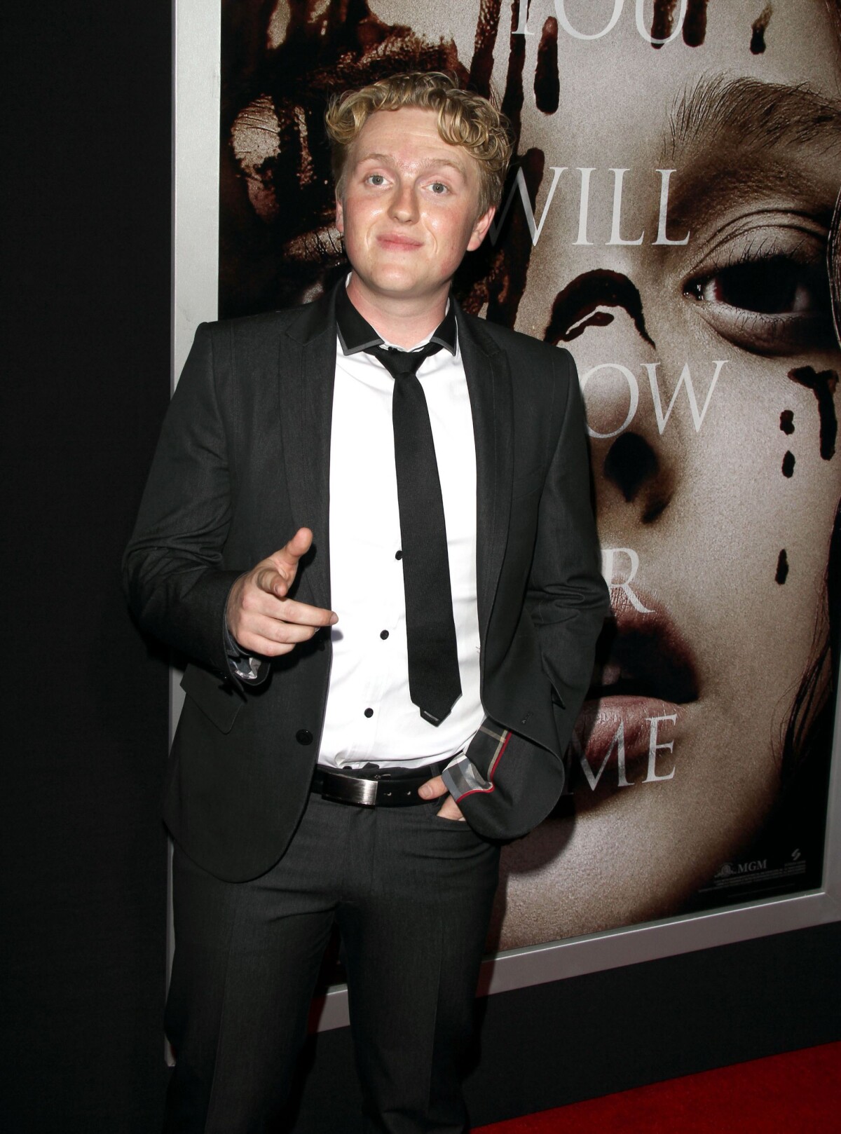 Photo Max Topplin Premiere du film "Carrie" a Hollywood, le 7