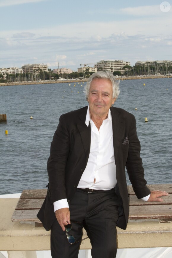 Pierre Arditi présente "Le Sang de la Vigne" au MIPCOM au Palais des Festivals à Cannes le 7 octobre 2013.