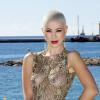 La sexy chanteuse Dièse de l'émission "The Voice" lors du Mipcom à Cannes le 8 octobre 2013.