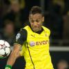 Pierre-Emerick Aubameyang et André Ayew à Dortmund, le 1er octobre 2013.