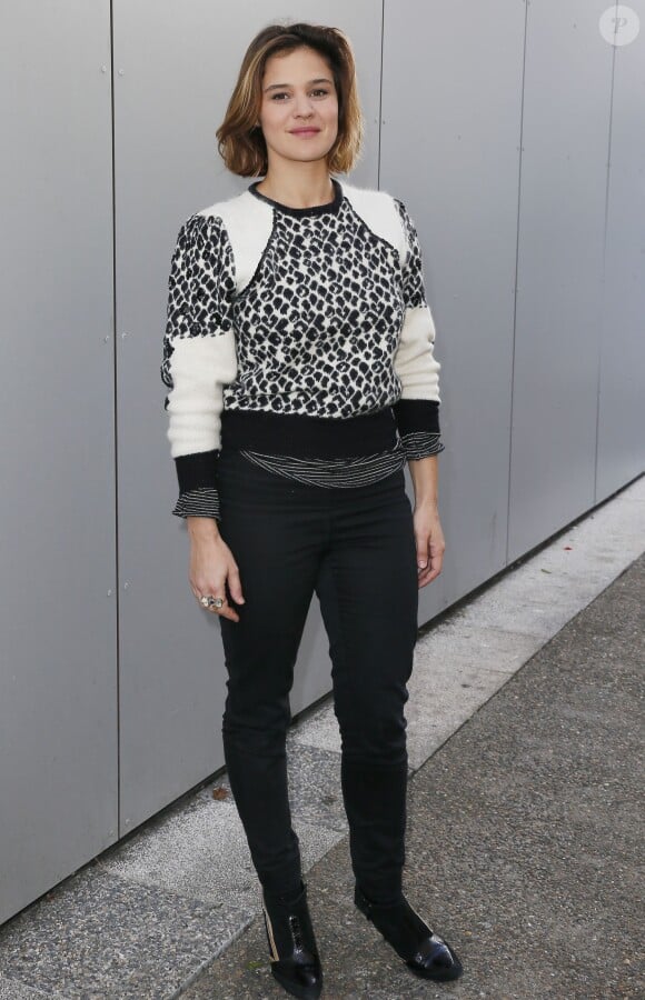 Marie Denarnaud lors du photocall du film Une histoire banale au Festival des jeunes réalisateurs de Saint-Jean-de-Luz le 12 octobre 2013