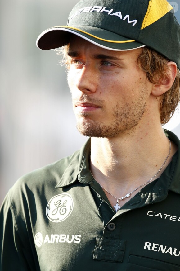 Charles Pic dans le paddock du Grand Prix du Japon à Suzuka le 13 octobre 2013