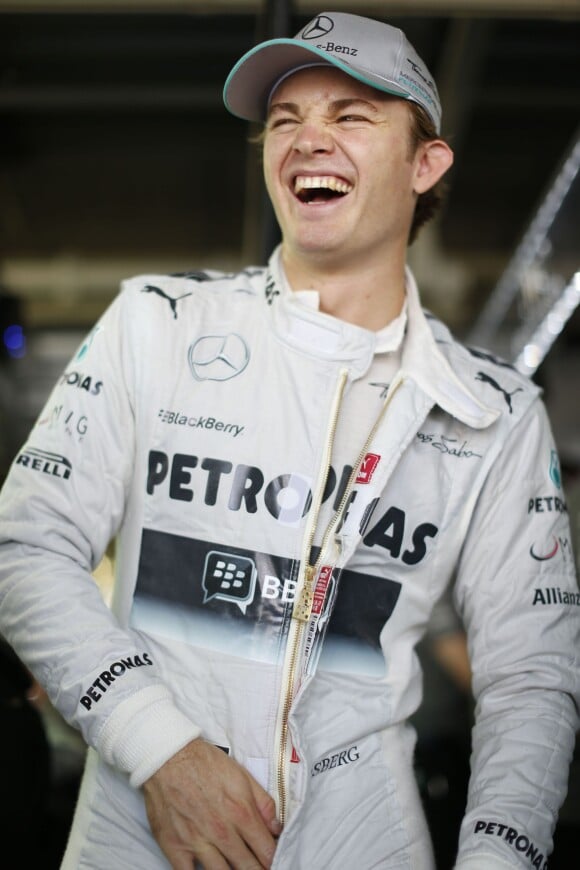 Nico Rosberg dans le paddock du Grand Prix du Japon à Suzuka le 13 octobre 2013