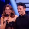 Laury Thilleman et Maxime Dereymez - Troisième prime de "Danse avec les stars 4" sur TF1. Le 12 octobre 2013.