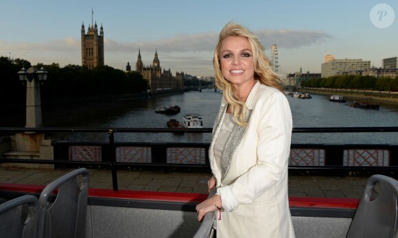 Britney Spears à Londres, le 15 octobre 2013.