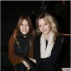 Sarah Lavoine et sa jolie fille Yasmine ont garni le premier rang du défilé Etam lingerie le 26 février 2013 à Paris
